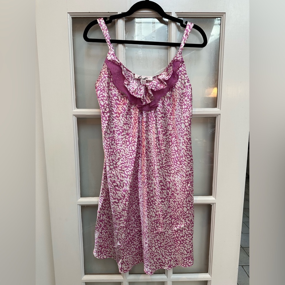 Vintage Oscar De La Renta Pink Lable Sleepwear Slip Intimates Women's Size XS